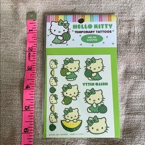 Hello Kitty temporary tattoos